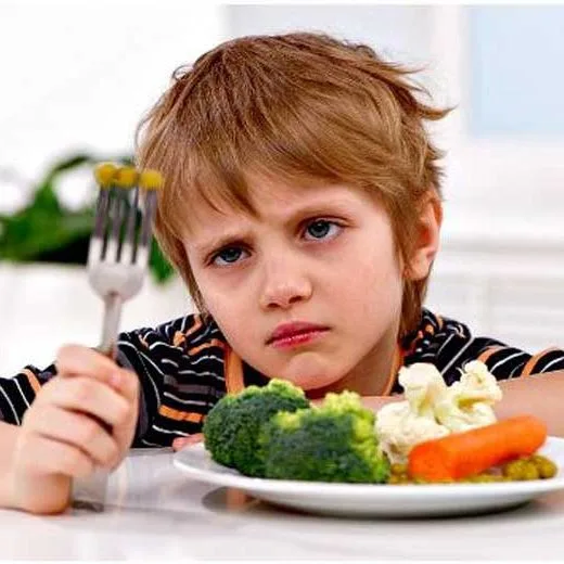 gyermek evésproblémával