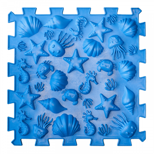 A „Tengerfenék” Puzzle masszázs szőnyeg 9 elemből álló szett - Image 5
