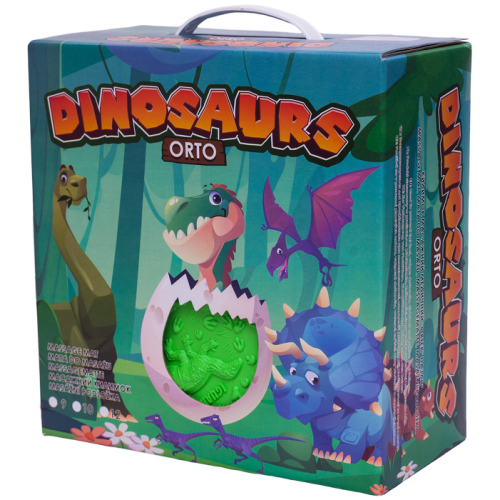 Dinoszauruszok Puzzle 9+6 elemből álló masszázs szőnyeg - Image 10