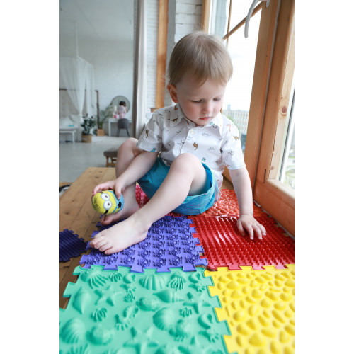 Mega Mix 16 elemből álló puzzle ortopédiai masszázs szőnyeg - Image 3